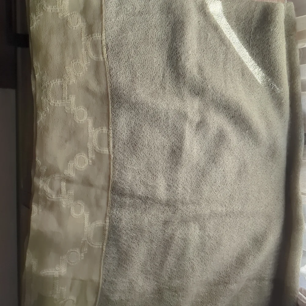 Vintage Dior Mohair and Silk Scarf